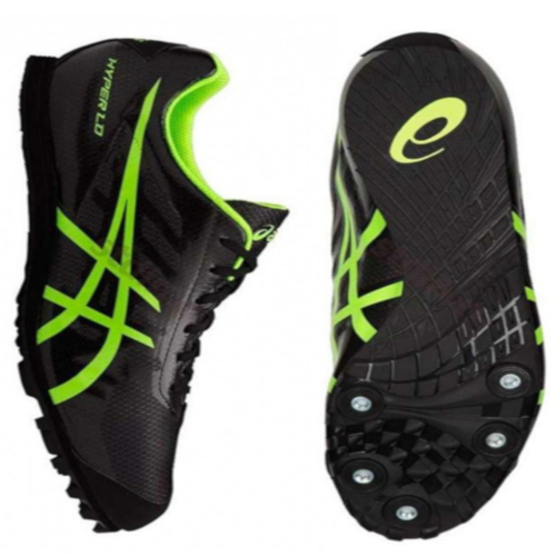  Sepatu Lari Sprint  Atletik ASICS Hyper LD5 Black S 