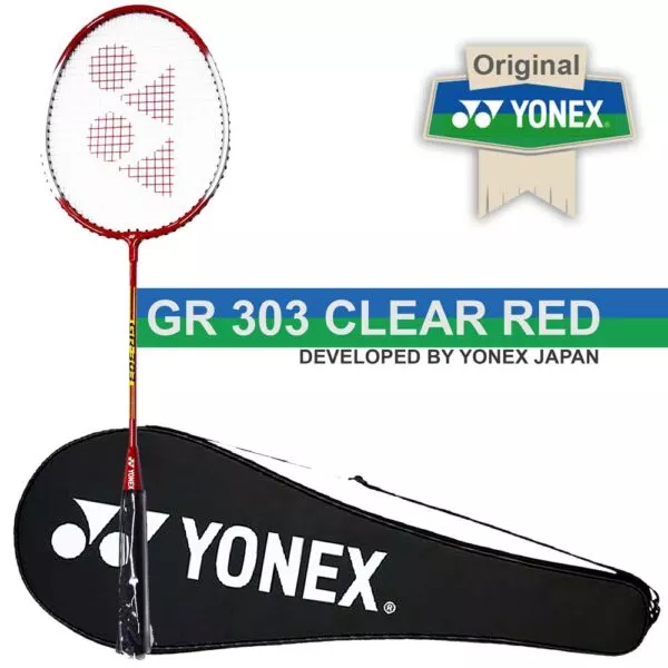 Raket Badminton Yonex Gr 303 Clear Red 1