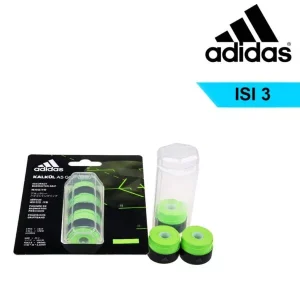 Grip Raket Badminton Adidas Kalkul Solar Green isi 3 bh 1