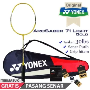 Raket Badminton Yonex ArcSaber 71 Light Gold 1