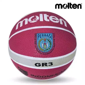 Bola Basket Molten Size 3 BG-R3 WRS Red Silver 1