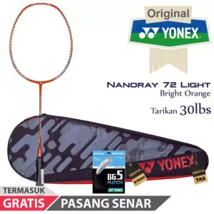 Raket Badminton Yonex Nanoray 72 Light Orange 1