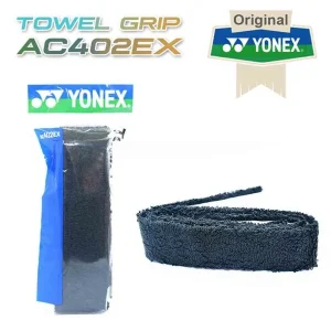 Grip Handuk Badminton Tenis Yonex AC402EX Hitam 1