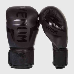 Venum Elite Boxing Gloves - Black