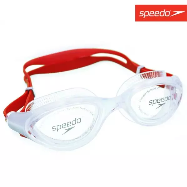 Kacamata Renang Speedo BIOFUSE 2.0 CLEAR RED 1