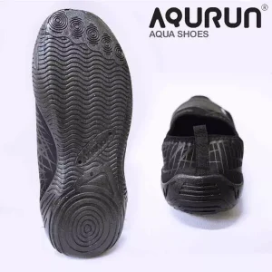 Sepatu Pantai Anti Karang Olahraga Air Aqurun Black 3