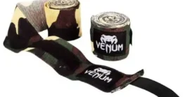 Venum Kontact Boxing Hand Wraps Forest Camo 2,5m 2