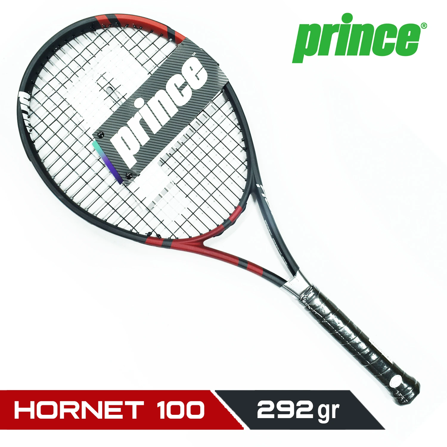 Raket Tenis Prince HORNET 100 292 BK/RD Original