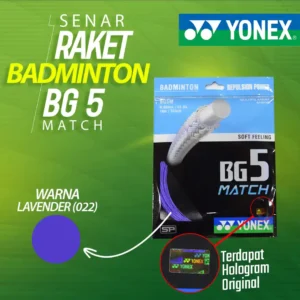 Senar Raket Badminto Yonex BG5 Match Lavender