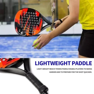 Raket Padel Carbon Ianoni PR8100 Red - Gambar 6