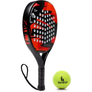 Raket Padel Carbon Ianoni PR8100 Red - Gambar 5