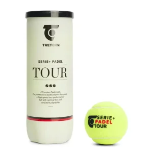 Bola Padel Tretorn Serie+ Padel Tour Balls isi 3
