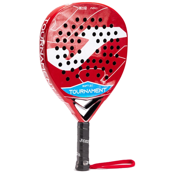 Material Raket Padel Raket Padel Joma Tournament Red & White Original