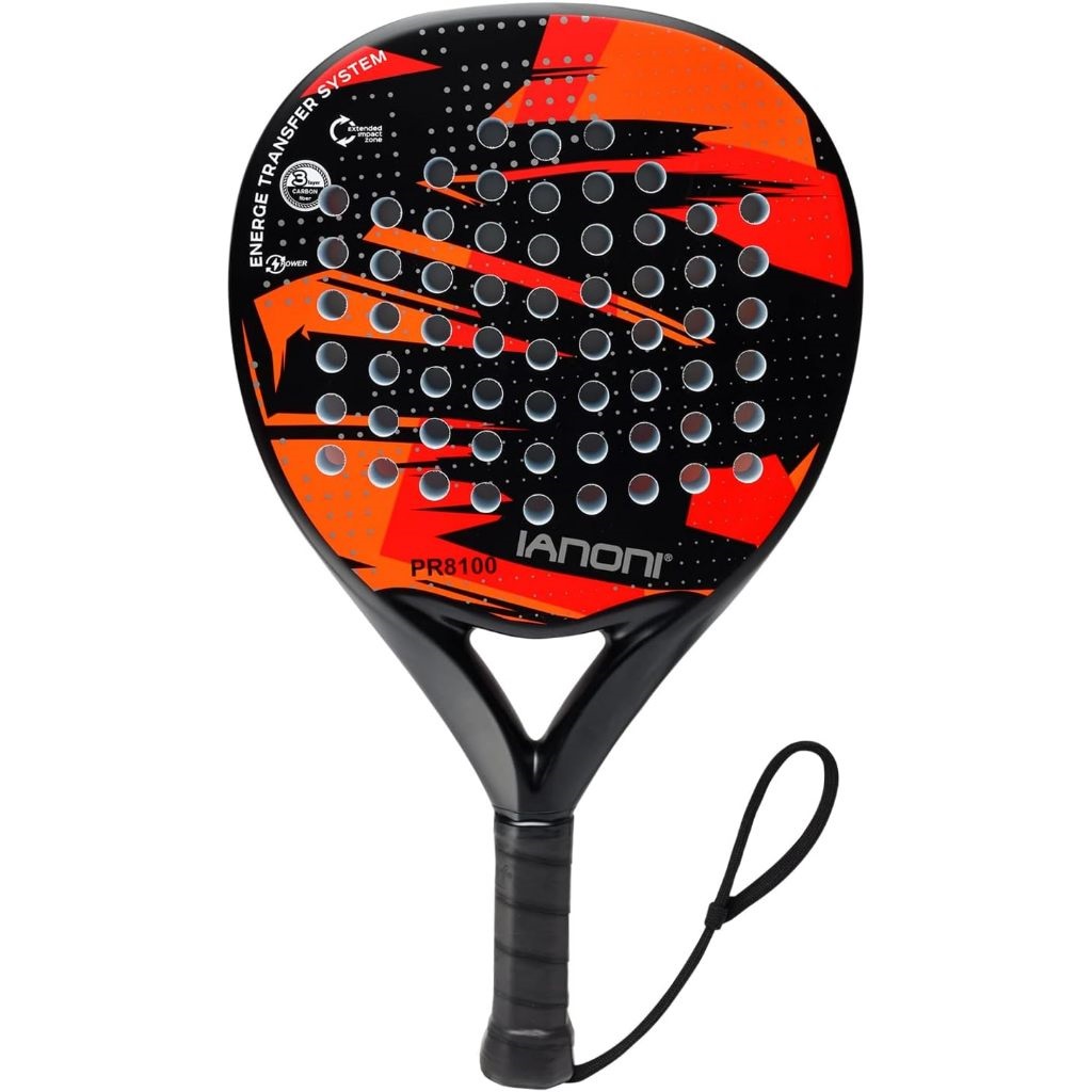 Raket Padel Carbon IANONI PR8100 Red
