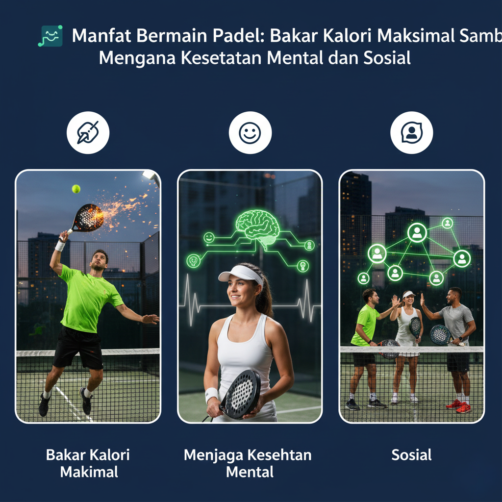 Manfaat olahraga padel