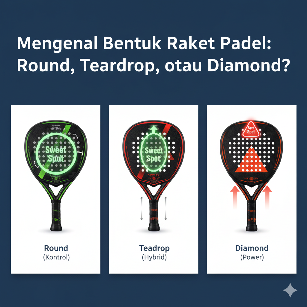 Jenis - jenis raket padel