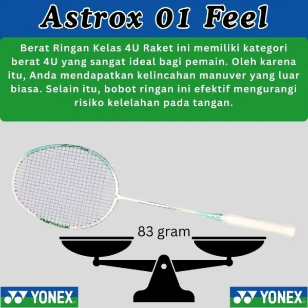 Raket Yonex Astrox 01