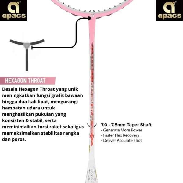 Raket Apacs Feather Weight 55