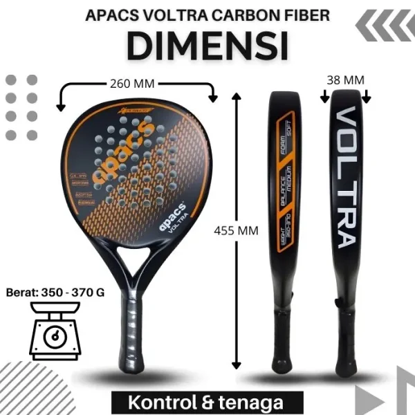 Raket Padel Apacs Voltra