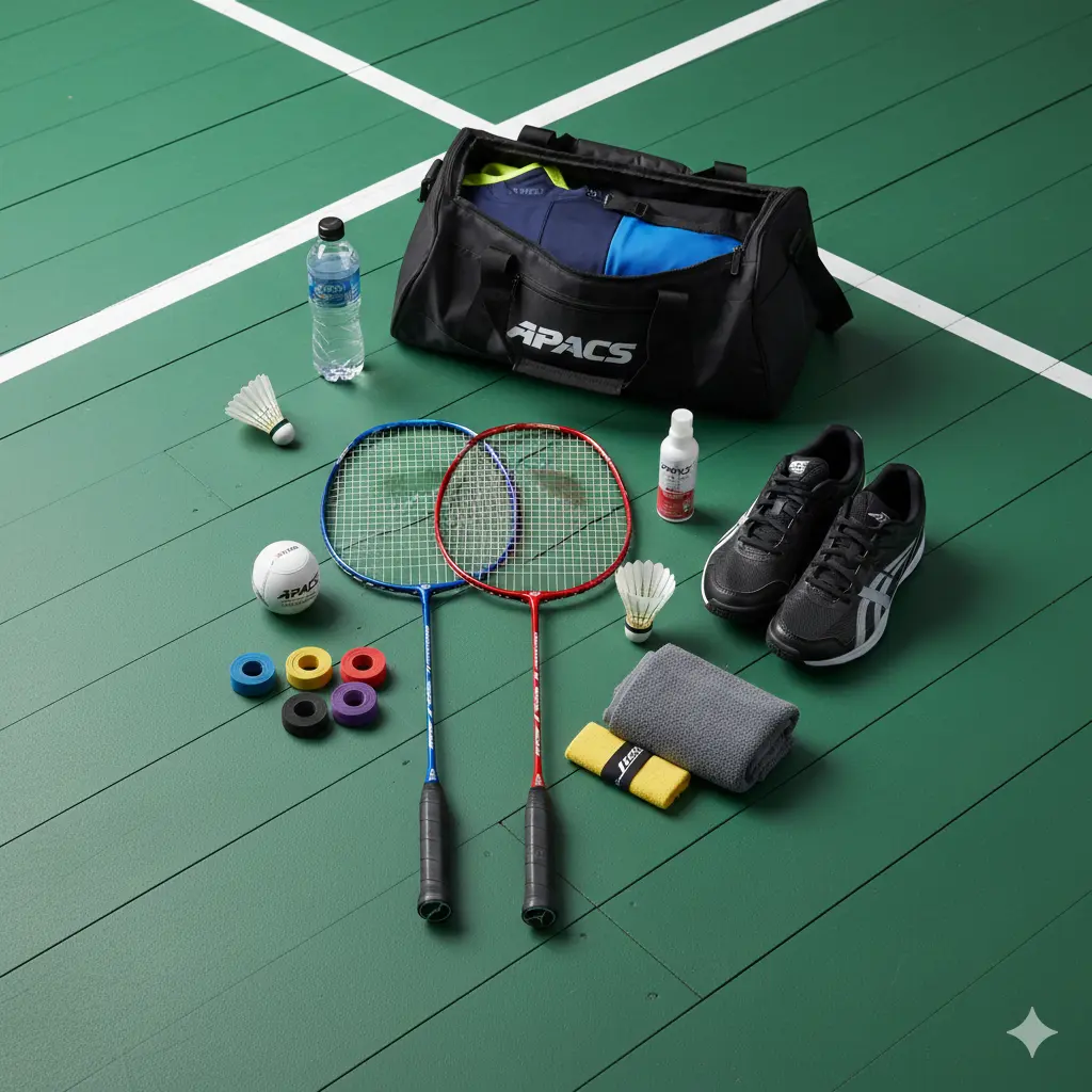 Isi Tas Badminton Anda