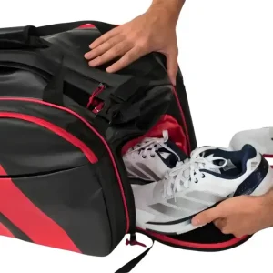 Tas Raket Padel Adidas Multigame Black/Red 2026 - Gambar 4
