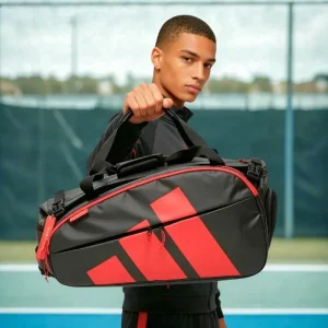 Tas Raket Padel Adidas Multigame Black/Red 2026 - Gambar 8