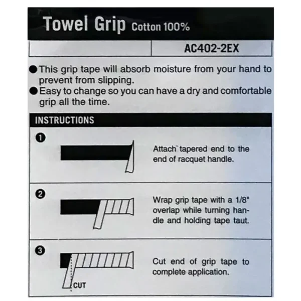 Grip Handuk Badminton Tenis