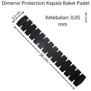 Pelindung Raket Padel Woven